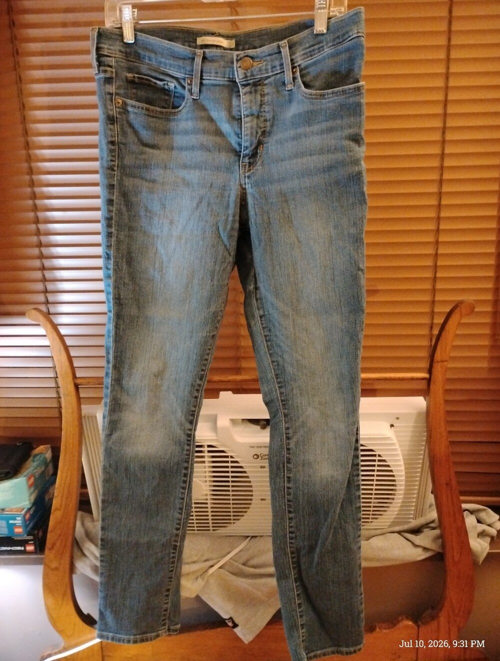 Levi's 311 Shaping Skinny Jeans Women's Faded Blue Denim Size W31 L30